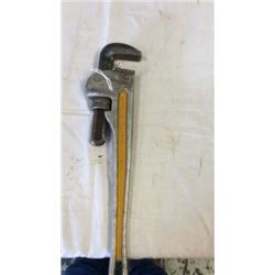 "The ridge" 18" pipe wrench