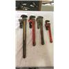 Image 1 : "The ridge" 4 pipe wrenches (USA)