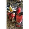 Image 1 : Lot of 5 fire extinguishers