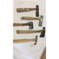 Lot of 5 hammer hatchets