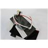 Image 2 : NEW RYDERS PHOTOCROMIC SHINY WHITE W/RED, GREY LENS SUNGLASSES RETAIL $79.99