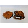 Image 1 : TWO BURL CLOCKS