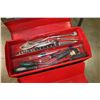Image 2 : RED TOOLBOX WITH CONTENTS
