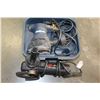 Image 2 : SANDER/POLISHER IN CASE AND ANGLE GRINDER AND SAFETY GOOGLES