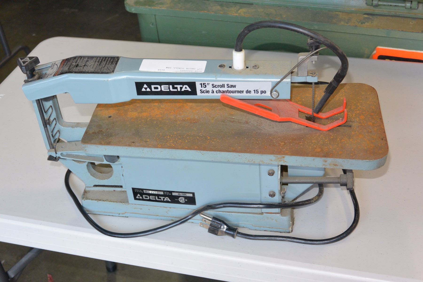 15" DELTA SCROLL SAW