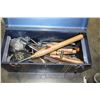 Image 1 : TOOL BOX WITH CHISELS AND TURNING TOOLS