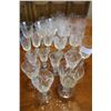 Image 2 : SHELF LOT OF CRYSTAL STEMWARE AND HIGHBALL GLASSES