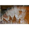 Image 3 : SHELF LOT OF CRYSTAL STEMWARE AND HIGHBALL GLASSES