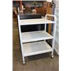 Image 2 : THREE TIER ROLLING CART