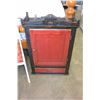 Image 1 : PAINTED RUSTIC WALL HANGING CABINET