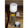 Image 2 : FOUR CASES OF WHITE ENAMEL SPRAY PAINT
