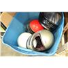 Image 2 : TOTE OF MOTORCYCLE HELMETS