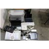 Image 1 : BOX OF COMPUTER ELECTRONICS AND APPLE COMPUTER MODEL ALL03