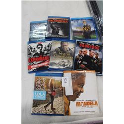 LOT OF BLU RAY MOVIES