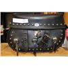 Image 1 : BOSS BAGS STUDDED LEATHER SADDLE BAG