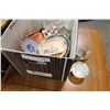 Image 2 : BOX OF VINTAGE CHINA ETC