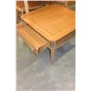 Image 2 : WALNUT SQUARE VINTAGE ENDTABLE