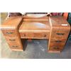 Image 2 : WALNUT WATERFALL VANITY WITH MIRROR