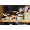 Image 1 : SHELF LOT OF CERAMIC WARE