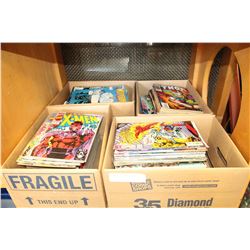 FOUR BOXES OF MARVEL COMICS