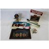 Image 1 : LOT OF VINTAGE BEER ITEMS AND ADVERT OPENERS ETC