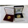 Image 1 : CANADIAN PAPAL VISIT COIN AND MICHIGAN UNDER THE LIGHTS MEDAL
