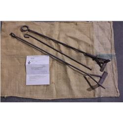 Montana Registered Brand- Diamond with a Dot Inside- Left Jaw- Horses- Notarized - 3 Irons Sell