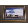 Image 1 : Tim Cox Print- 1996- Frame 37" X 26"