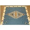 Image 2 : Navajo Style Wool Blanket- 71" L X 54" W