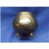 Image 1 : Old Hand Coiled Pot- 3 Legs- 4.5" H X 4"W