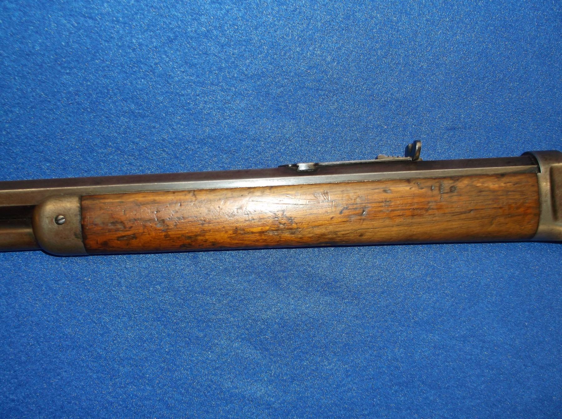 Winchester 94 .3240 Rifle Octagon Barrel Pop Up Rear Sight Fold