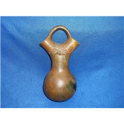 Navajo Pinion Pitched Wedding Vase- Oak Leaf Décor- 9"H X 5"W