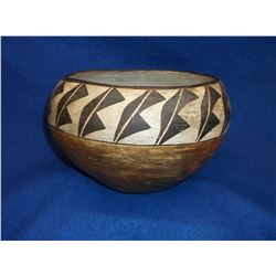Early Acoma Pot- Hand Coiled- 5.5"H X 7.5"W