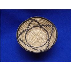 West Coast Pedestal Basket- C. 1940- 2.5"H X 5"W