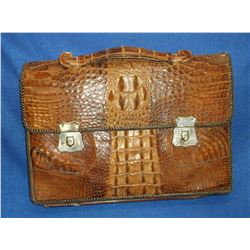 Alligator Briefcase- 11"H X 16"W
