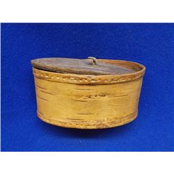 Bark Covered Box- Lid- 3"H X 5.5"L