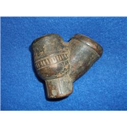 Old Clay Pipe- 2.5" X 3"W