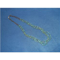 Navajo Heishi 3 Strand Turqoise Necklace- 14"L