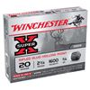 Image 1 : WIN AMMO SUPER-X SLUGS 20GA. 2.75" 1600FPS. 3/4OZ. 5-PACK