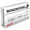 WIN AMMO USA .223 SS109 62GR. FMJ 5.56 GREEN TIP 20-PACK