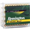 Image 1 : REM AMMO .22 LONG RIFLE 100-PK HIGH VELOCITY 40GR. PLATED LRN