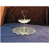 Image 1 : TWO TIER GLASS SERVING DISH