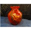 Image 1 : RED GLASS VASE