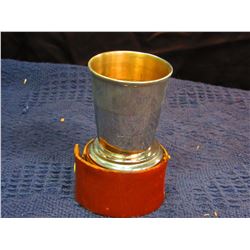 COLLAPSIBLE METAL TRAVEL CUP IN CASE