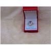 Image 1 : STERLING SILVER GENUINE TANZANITE & CZ RING