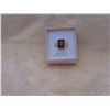 Image 1 : STERLING SILVER 14 X 10 MM GENUINE SMOKY QUARTZ & CITRINE RING