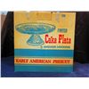Image 2 : PRECUT GLASS PEDESTAL CAKE PLATE