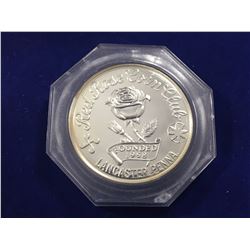 1968 Silver Round -Red Rose Coin Club, Penna. United States - Diameter 38mm