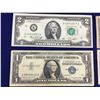 Image 3 : Four Old US Banknotes Including 1957A, B, B One Dollar Silver Certificate Notes & 1976 Two Dollar