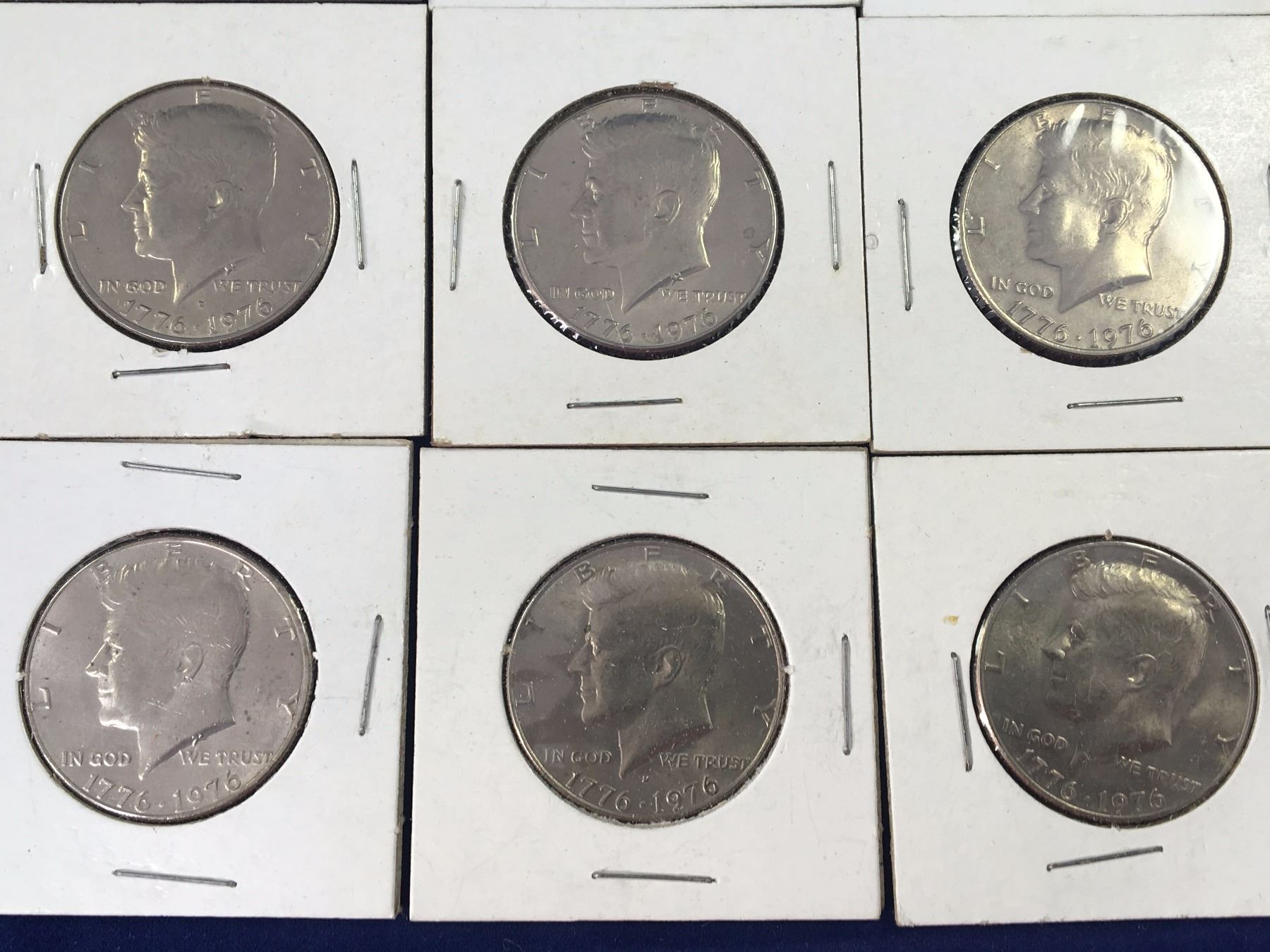 Group Of 1776 1976 Kennedy Half Dollar Coins Group of 1776 1976 kennedy half dollar coins